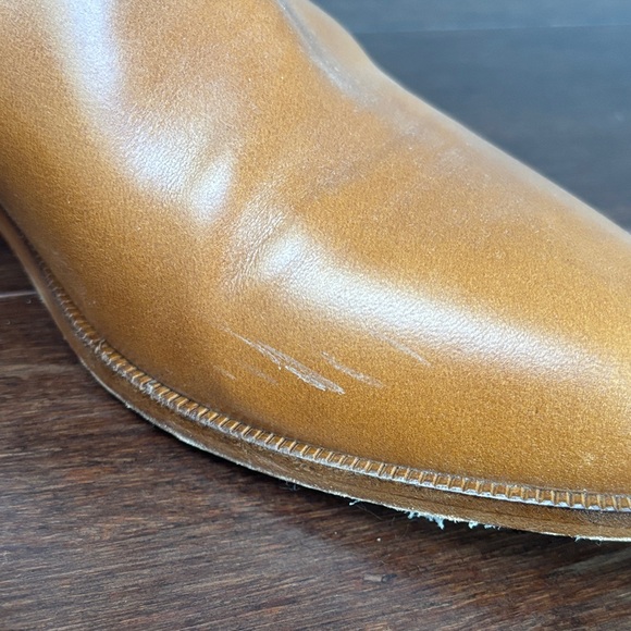 Doen Illaria Leather Riding Boots in whiskey, size 40.5 (fits size 9) - Picture 5 of 16